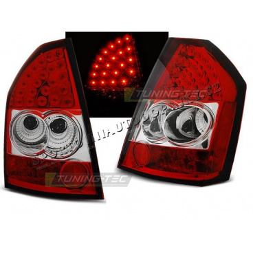Chrysler 300C / 300 2009-10 Rückleuchten rot weiße LED Chrysler 300C / 300 2009-10 Rückleuchten rot weiße LED