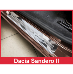 Einstiegsleisten aus Edelstahl, 2 Stück, Dacia Sandero II 2012-16