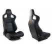 Sportverstellbare Sitze Kunstleder Slide Glock schwarz - 1 Stk