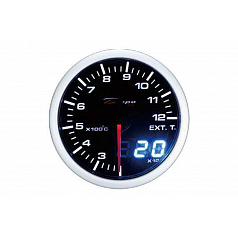 Depo Dual 60mm Uhr - Abgastemperatur