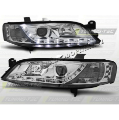 OPEL VECTRA B 1995-98 FRONTKLARLEUCHTEN TAGESLICHT LED CHROM