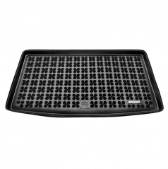 Gummi-Kofferraumwanne – Mercedes W246 B-Klasse, 2011-, mit hohem Kunststoff zwischen den Rücksitzen