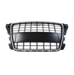 Grill Audi A3 8P Facelift S8-Stil Chrom Schwarz