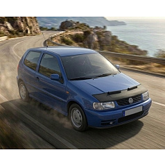 Schwarze Motorhauben-Frontabdeckung VW Polo 1994-1999