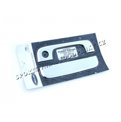 Peugeot Partner I 96-08 EDELSTAHL Chrom-Hintertürgriffabdeckungen OMSA LINE