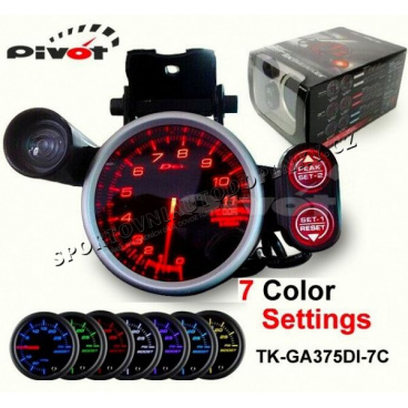 PIVOT - DEPO RACER 80 mm digitaler einstellbarer Drehzahlmesser 0-11000 U/min