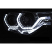 BMW F30/F31 10.2011 - 05.2015 Scheinwerfer Angel Eyes LED Chrom Tagfahrlicht