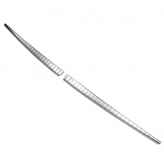 Dacia Duster 2018+ Kofferraumkantenabdeckung aus Edelstahl