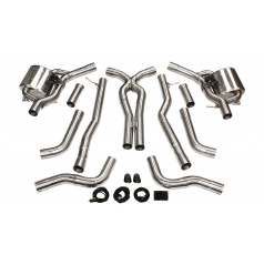 CatBack Abgasanlage Mercedes Benz E63 S AMG 16-18 Aktiv