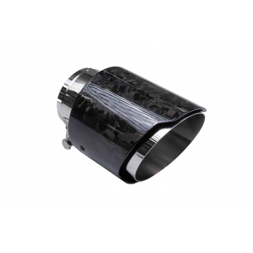 Endrohr 114mm Eingang 76mm Carbon Gloss Endrohr 114mm Eingang 76mm Carbon Gloss