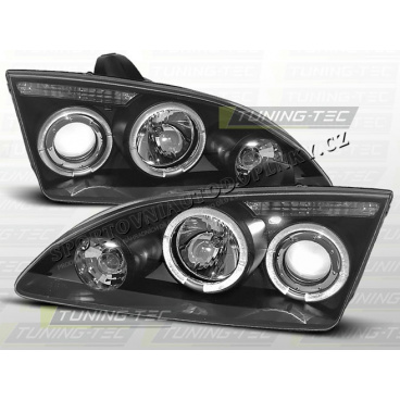 FORD FOCUS MK2 2004–08 ANGEL EYES SCHWARZE FRONTKLARE LICHTER
