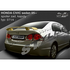 HONDA CIVIC Limousine 05+ Heckspoiler. Hauben (EU-Homologation)