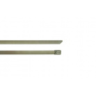 Spannklammer aus Edelstahl für Thermoband 8x300 mm (bis Durchmesser 80 mm)