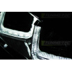 VW Golf 7 11.2012- Klare Frontleuchten U-Type Schwarz mit Red Line GTI-Look