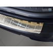 Edelstahlabdeckung zum Schutz der Schwelle der hinteren Stoßstange Kia Rio IV 2017