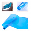 Transparente Folie - blau 100x30 cm