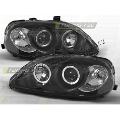 HONDA CIVIC 1995–99 ANGEL EYES SCHWARZE FRONTKLARE LICHTER