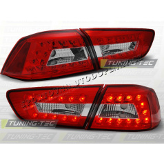 MITSUBISHI LANCER 8 SEDAN 2008-11 LED-HECKLEUCHTEN ROT WEISS
