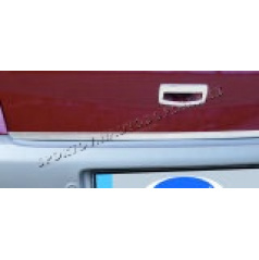 Renault Megane II Limousine 03-06 – Edelstahlstreifen des unteren hinteren Kofferraums OMSA-Tuning