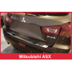 Edelstahl-Abdeckungsset-Heckstoßstangenschutz+Türschwellenschutzleisten Mitsubishi ASX 2010-16