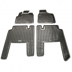 Gummi-Fußmatten, Chrysler VOYAGER V, 2006-2011, 5 Sitze.