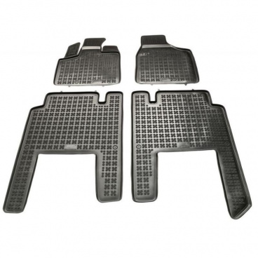 Gummi-Fußmatten, Chrysler VOYAGER V, 2006-2011, 5 Sitze. Gummi-Fußmatten, Chrysler VOYAGER V, 2006-2011, 5 Sitze.