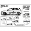Türseitenleisten, VW Polo VI, 2017+, HTB, 5-türig