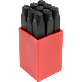 Zahlenstanzer 6 mm 9 Stück 0-9