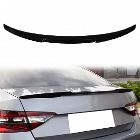 Heckspoiler Skoda Superb III Lip Gloss Black Heckspoiler Skoda Superb III Lip Gloss Black