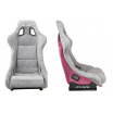 Sportstuhl SLIDE KS2 Premium Hellbeige Velours Hellrosa Glitzer