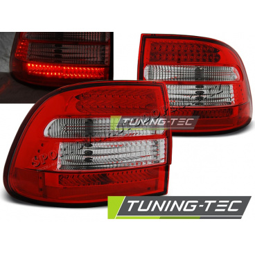 Porsche Cayenne 2002-06 Rückleuchten rot weiße LED