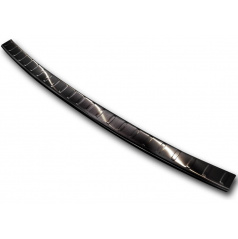 Edelstahlabdeckung - Schwellenschutz für die hintere Stoßstange Nissan X-Trail III 2014-17