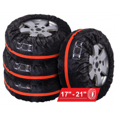 Abdeckungen für Reifen und ganze Räder 4 Stück (Radgröße 17-21)