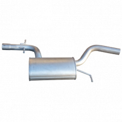 Der mittlere Teil des Škoda Octavia II Auspuffs 1.8RS (ab 2007) und 2.0FSi (11/2004-10/2008)