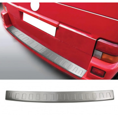 Heckstoßstangenschutz aus gebürstetem Edelstahl OMTEC VW T4 1990-03