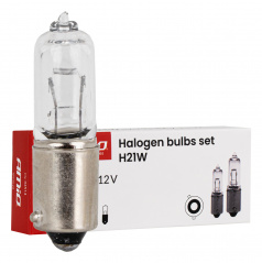 Halogenlampen H21W 12V 21W BAY9s 10 Stück.