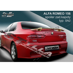 ALFA ROMEO 156 Limousine 97-05 Heckspoiler. Hauben (EU-Homologation)