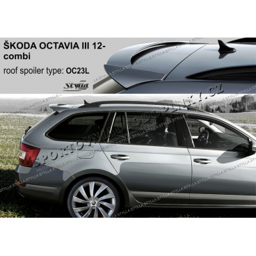 Heckspoiler. obere Tür Škoda Octavia III combi (EU-Homologation)