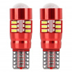 Leuchtmittel 27 SMD LED T10 (W5W) 12V weiß CAN-BUS mit Linse