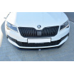 Spoiler unter der vorderen Stoßstange ver.1 für Škoda Superb Mk3, Maxton Design (ABS-Kunststoff ohne Oberflächenbehandlung)