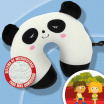 Anatomisches Kinderkissen Panda für den Nacken 29x24 cm