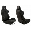 Sportstuhl DRAGO Leder Schwarz