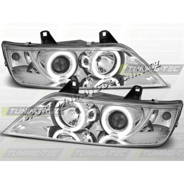 BMW Z3 1996-02 KLARES VORDERE LICHT ANGEL EYES CHROM