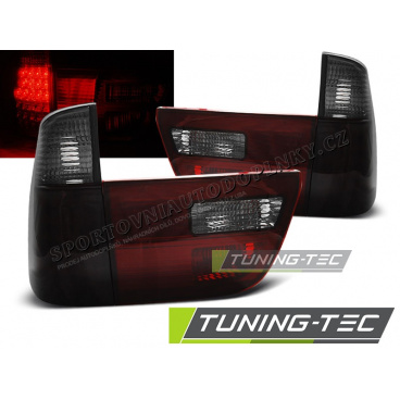 BMW X5 E53 09.1999–06 rot getönte LED-Rückleuchten BMW X5 E53 09.1999–06 rot getönte LED-Rückleuchten