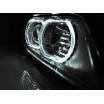 BMW E39 09.1995-06.2003 klare Frontscheinwerfer Angel Eyes LED H7/H7 schwarz