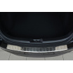 Edelstahlabdeckung zum Schutz der hinteren Stoßstangenschwelle Mazda 3 htb 2013-16