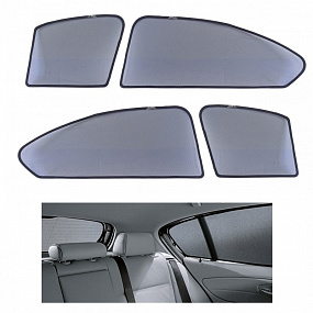 Fenstervorhänge, Sonnenschutz Škoda Octavia III Limousine 4 Stk Fenstervorhänge, Sonnenschutz Škoda Octavia III Limousine 4 Stk