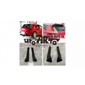 Hinterer Spoiler SEAT LEON Glänzend Schwarz Hinterer Spoiler SEAT LEON Glänzend Schwarz