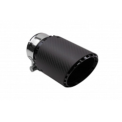 Endrohr 101mm Eingang 76mm Carbon Matt