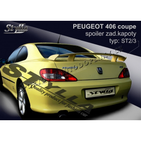 PEUGEOT 406 Coupé 97-04 Heckspoiler. Hauben (EU-Homologation) PEUGEOT 406 Coupé 97-04 Heckspoiler. Hauben (EU-Homologation)